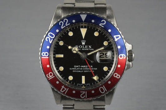 1972 Rolex GMT 1675