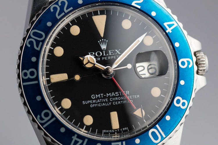 1979 Rolex GMT-Master 1675 "Blueberry"