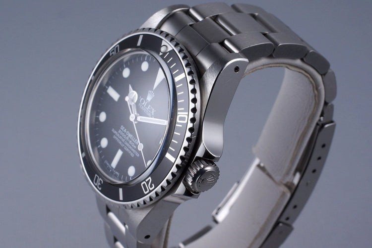 Rolex Sea Dweller 1665 with Service Dial and Case