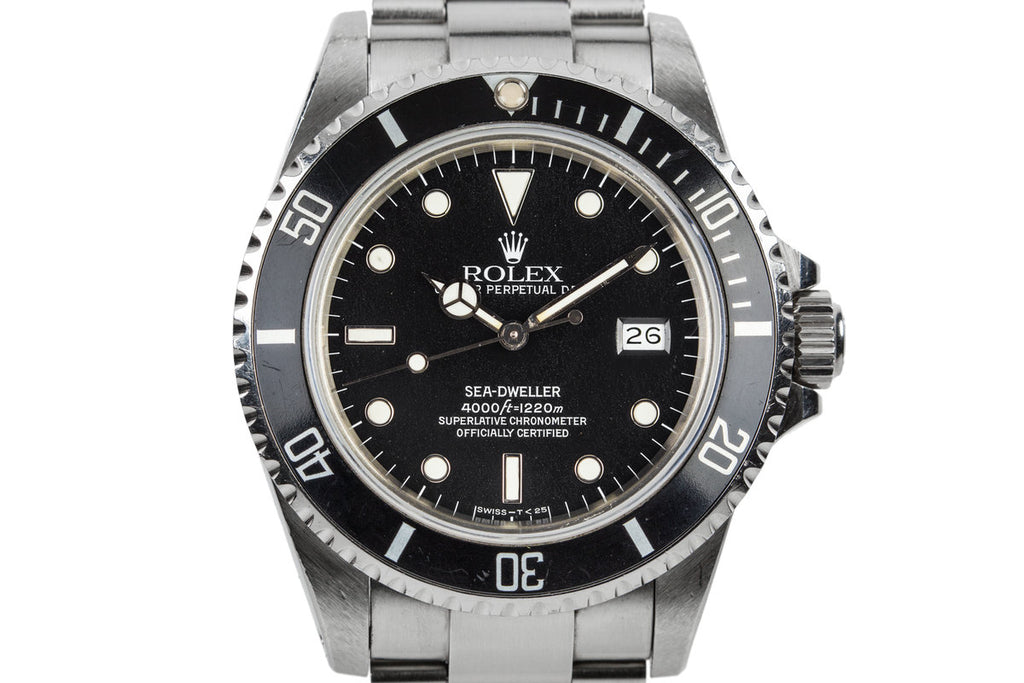1983 Rolex Sea-Dweller 16660 with "Star Dust" Dial