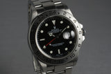 2002 Rolex Explorer II 16570 Black Dial with Box and Papers