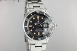1974 Rolex Red Submariner 1680 with MK IV Dial