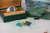 2004 Rolex Explorer II 16570 Black Dial with Box and Papers