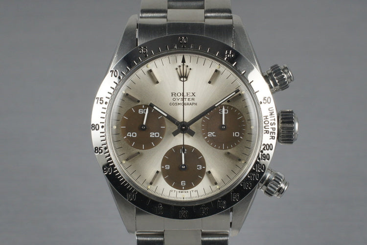 1972 Rolex Daytona 6265 Silver Tropical Dial