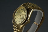 Rolex Vintage YG President: Ref 1803 with factory diamond dial