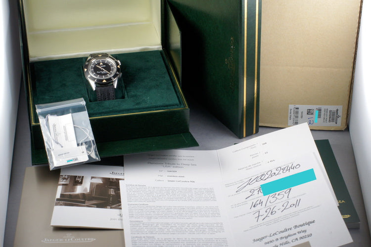 2011 Jaeger-LeCoultre Memovox Deep Sea Q2028440 with Box and Papers