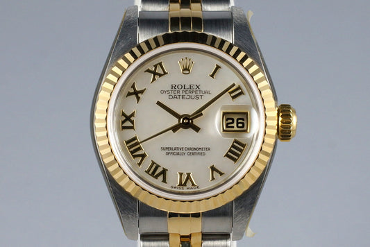 2001 Rolex Ladies Two Tone Datejust 79173 MOP Dial with Box and Papers MINT