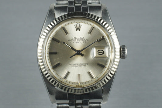 1964 Rolex DateJust 1601 with Box and Papers