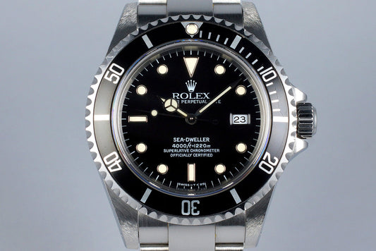 1998 Rolex Sea Dweller 16600