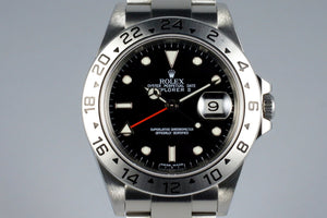 2003 Rolex Explorer II 16570 Black Dial