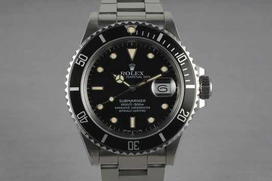1987 Rolex Submariner 168000