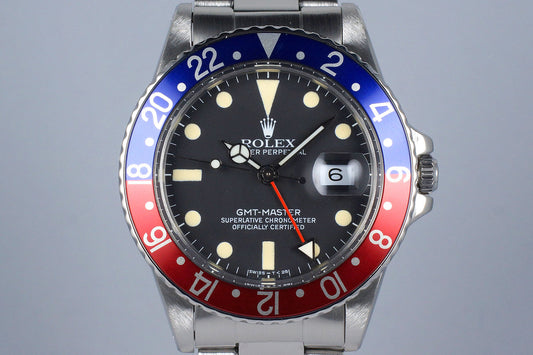 1981 Rolex GMT 16750 Matte Dial