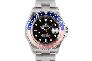 2001 Rolex GMT Master II 16710 with 