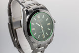 2008 MINT Rolex Milgauss 116400V with Box and Papers