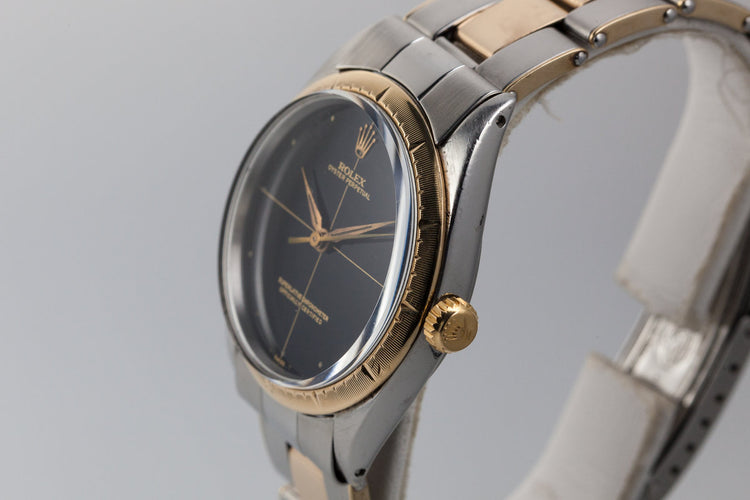 1965 Rolex Oyster Perpetual Two Tone 1008 Zephyr Dial