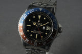 1960 Rolex GMT 1675 PCG with Glossy Gilt Chapter Ring Dial