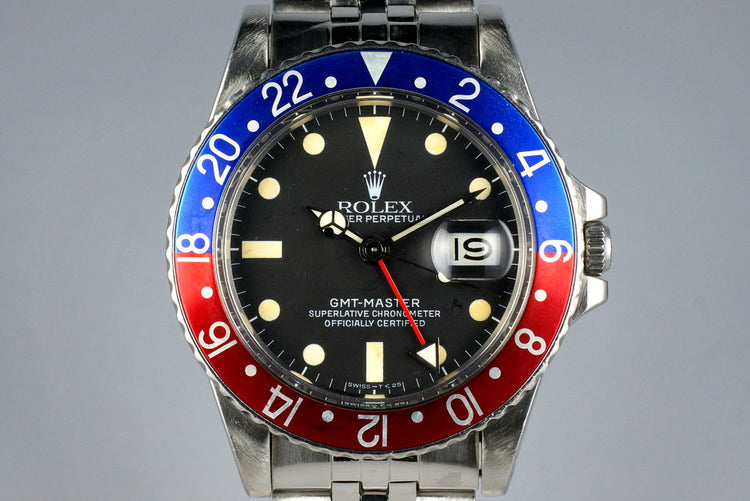 1983 Rolex GMT 16750 Matte Dial