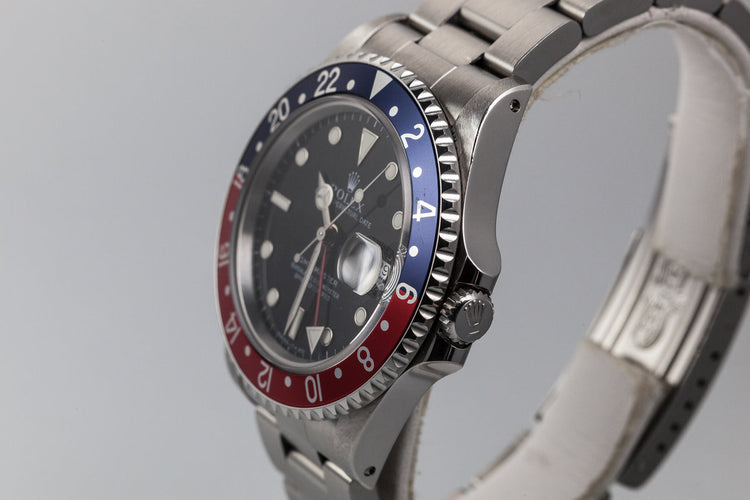 1991 Rolex GMT-Master 16700 with Unpolished Case