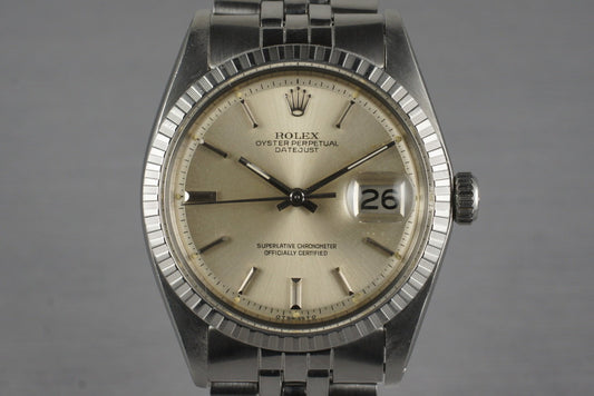 1970 Rolex DateJust 1601 with Service Papers