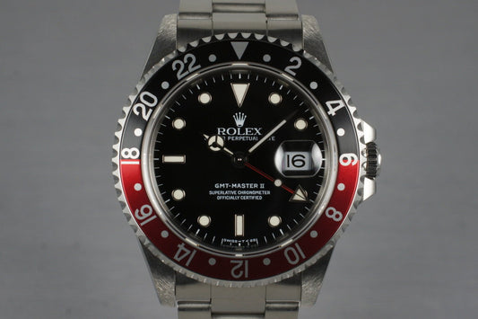 1994 Rolex GMT II 16710 with Box and Papers