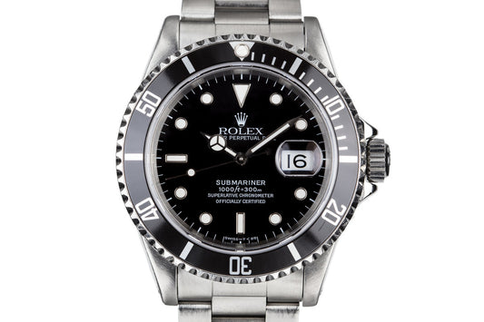 1993 Rolex Submariner 16610