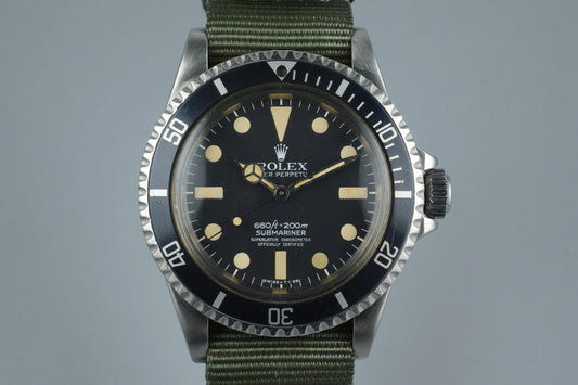 1978 Rolex Submariner 5512 Mark 1 Maxi