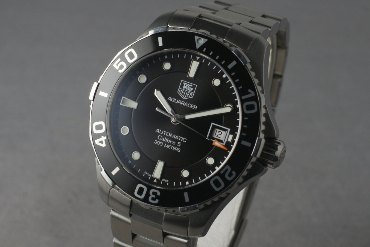 HQ Milton 2012 Tag Heuer Aquaracer WAN2110 with Box and Papers