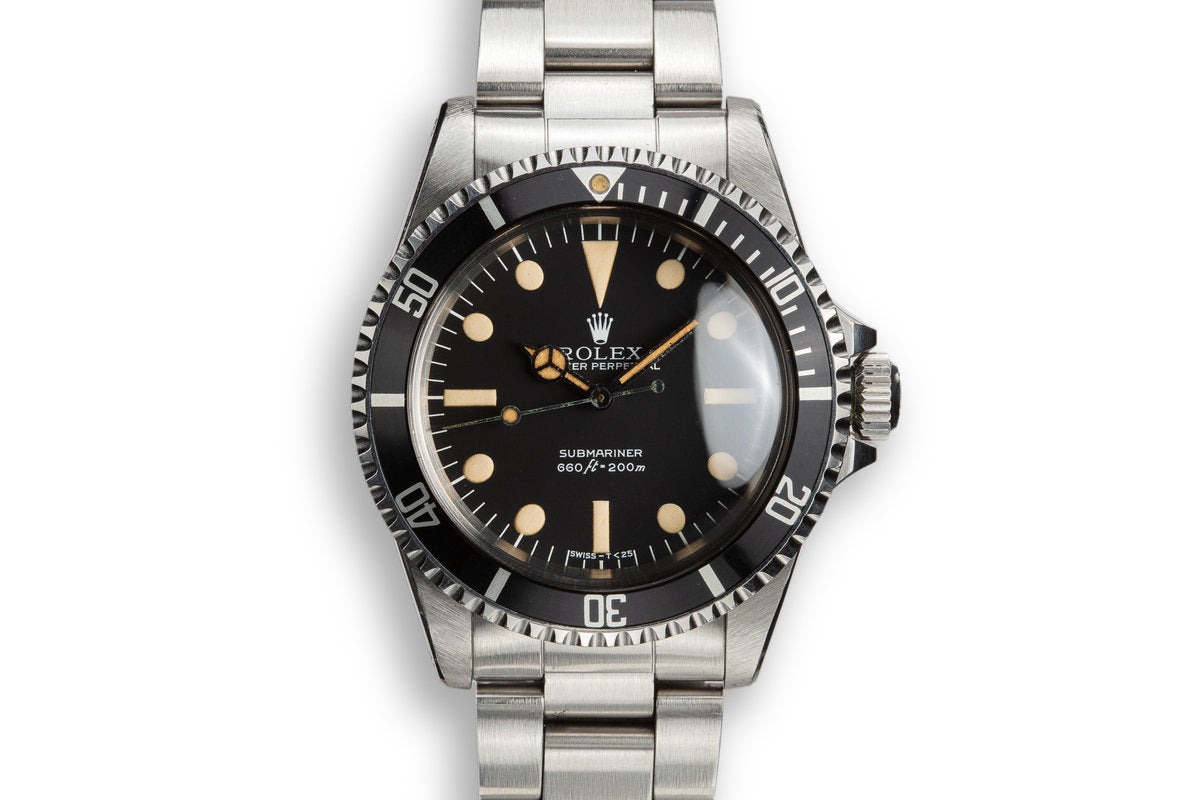 HQ Milton - 1981 Rolex Submariner 5513 MK III Maxi Dial with Box