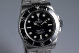 2012 Rolex Submariner 114060 with Box and Papers