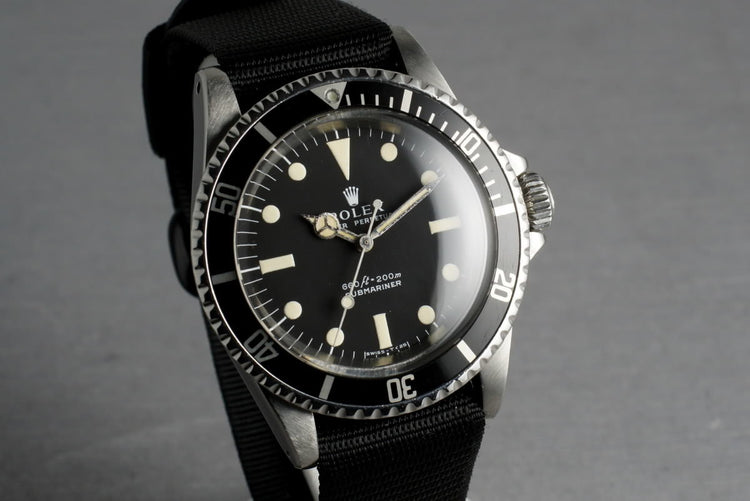 Rolex Submariner Dial 5513 with Serif Dial