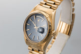 1967 Rolex 18K Day-Date 1803 Blue Dial with Spanish Day Wheel