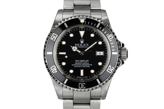 1990 Rolex Sea-Dweller 16600