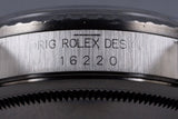 1991 Rolex DateJust 16220 Gray Dial with Box and Papers