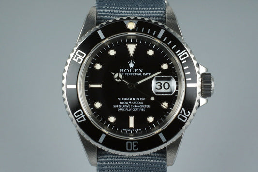 1995 Rolex Submariner 16610