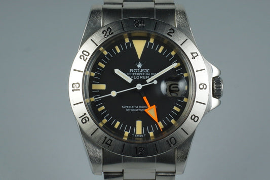 1978 Rolex Explorer II 1655 Mark II Dial with Box and Papers