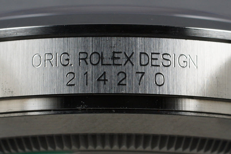 2014 Rolex Explorer 214270 with Box