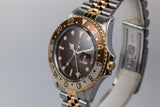 1987 Rolex Two Tone GMT-Master 16753 with Rootbeer Dial
