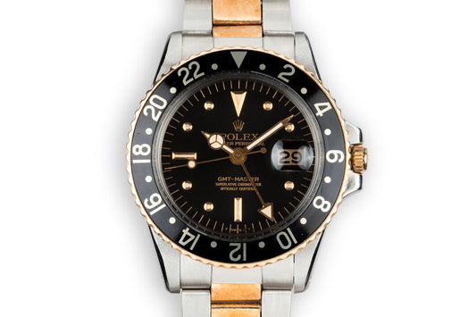 1973 Rolex Two-Tone GMT-Master 1675 with Black Nipple Dial