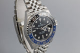 2019 Rolex GMT-Master II 126710BLNR with Box and Papers