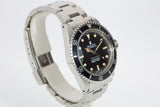 1985 Rolex Submariner 5513 Tiffany & Co Creamy lume Spider Dial