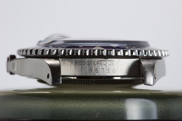 1979 Rolex GMT Master 16750 Creamy Matte Dial