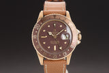 1977 Rolex 18k 1675 GMT Master Brown Nipple Dial