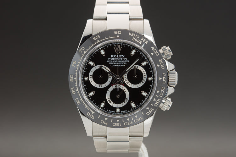 Rolex Daytona Chronograph 116500LN Black Dial with Ceramic Bezel