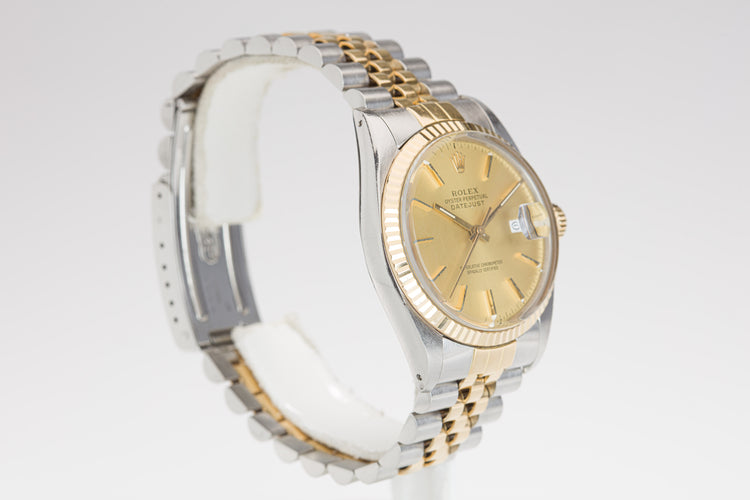 1984 Rolex 16013 18k/St Datejust Jubilee Bracelet