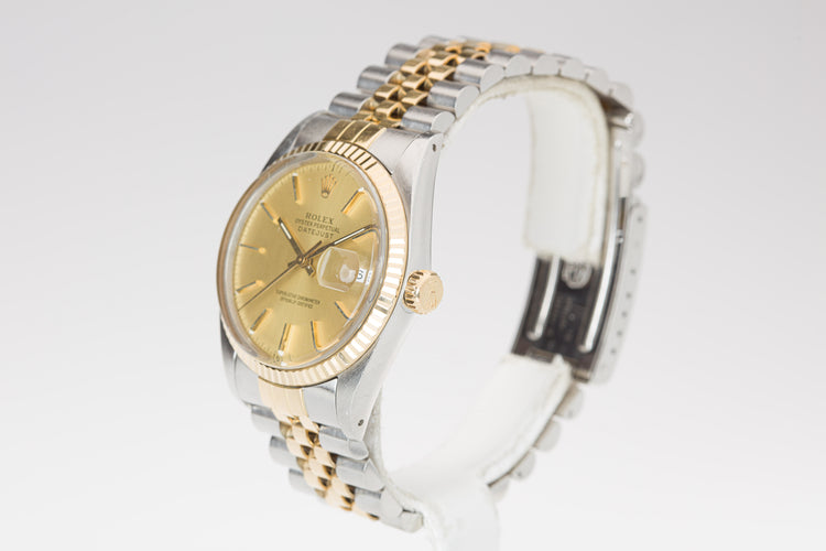 1984 Rolex 16013 18k/St Datejust Jubilee Bracelet