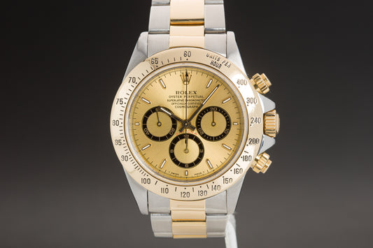 1996 Rolex 18k/St Daytona 16523 Champagne Dial