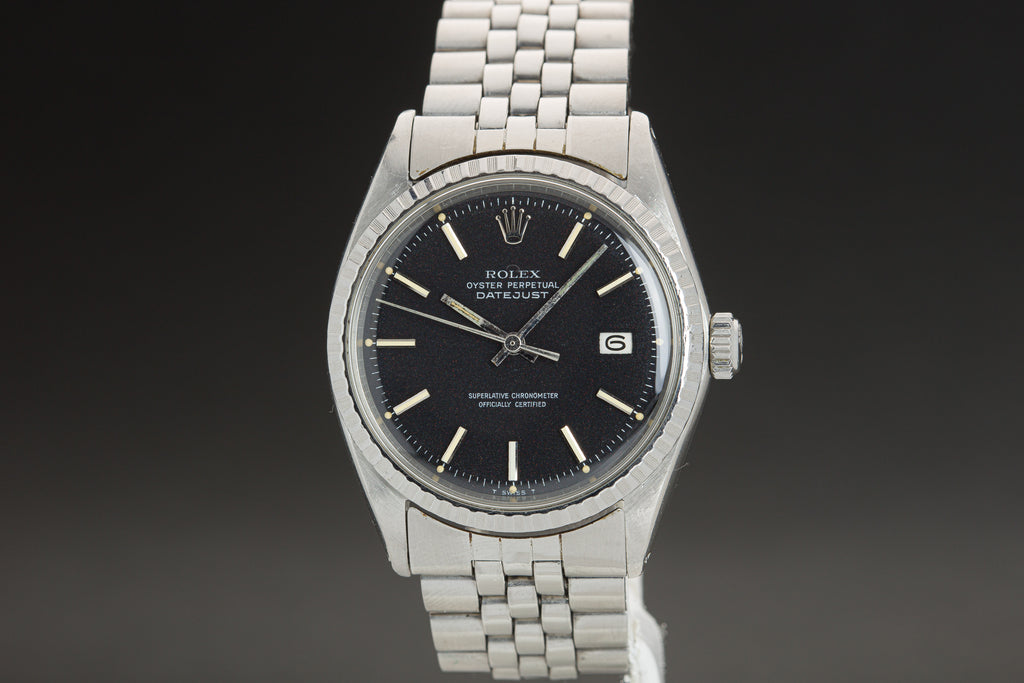 HQ Milton - 1970 Rolex 1603 Black Dial box, Punch Papers & Inventory #A5156, For Sale
